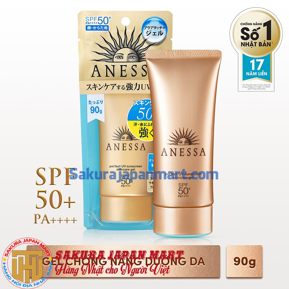 Kem Chống Nắng Anessa Perfect UV Sunscreen Gel 90g